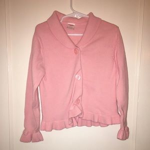 Pink cardigan